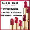 L'Oreal Paris Colour Riche Red Lipstick, Long Lasting, Satin Finish Smudge Proof Lipstick  - Image 3