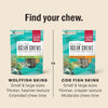 The Honest Kitchen Ocean Chews Crispy Cod Fish Skins Dog Treats, Human Grade Single Ingred - Image 4