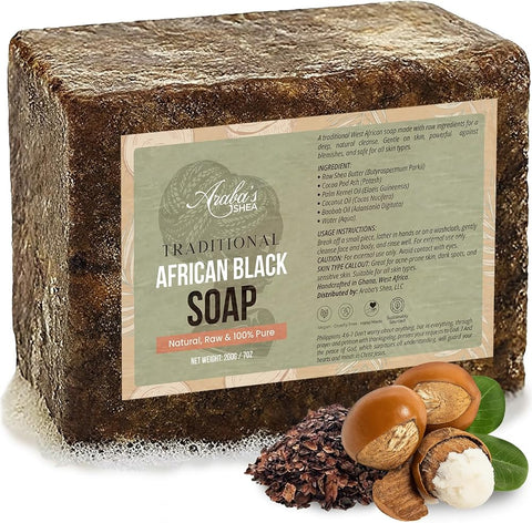 African Black Soap, 7oz - Personal Care