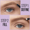 Maybelline Express Brow 2-In-1 Pencil and Powder Eyebrow Makeup, Medium Brown, 1 Count - Image 3