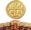 Byhoo Metal Pirate Coins, 30 Gold Treasure Coins Set