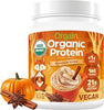 Orgain Organic Vegan 21g Protein Powder, Pumpkin Spice, 1.02 lb