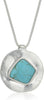 The Sak womens Semi-Precious Irregular Stone Turquoise Pendant Necklace - Image 1