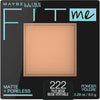Maybelline Fit Me Matte + Poreless Pressed Face Powder Makeup & Setting Powder, True Beige - Image 1