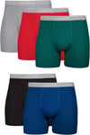 Hanes Men's Underwear Boxer Briefs Pack - Cool and Breathable Cotton, Moisture-Wicking, No Ride Up (8 fl oz) - Mens Clothing - Apparel
