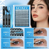 Lash Clusters 84 Pcs Cluster Lashes Eyelash Clusters DIY Cluster Eyelash Extensions Indivi - Image 5
