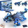 Sillbird Dragon Building Kit with Remote Control STEM Gift for Boys 8-12