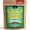 Spirulina Chlorella Tablets - Spirulina Capsules - Chlorella Tablets 1250