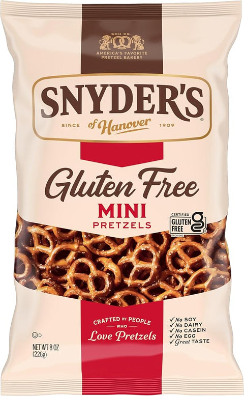 Snyder'S of Hanover Gluten Free Mini Pretzels, 8 Oz 1 bag - Personal Care