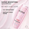 L'Oreal Paris Elvive Glycolic + Gloss Shine Boosting Shampoo and Conditioner Set, Cleanses - Image 5