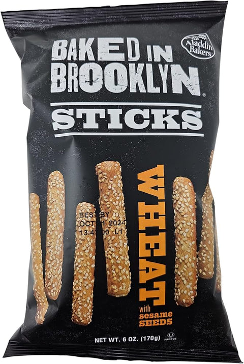 Baked In Brooklyn Snack Stick Wheat 12-PK