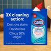 Clorox Toilet Bowl Cleaner Clinging Bleach Gel, Kills 99.9% of Bacteria and Viruses, Ocean - Image 2