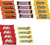 Big TOP DEALS USA 20 Piece Candy Variety Pack with 4 Reese's Cups 1.5 oz, 4 Snickers 1.86  - Image 1