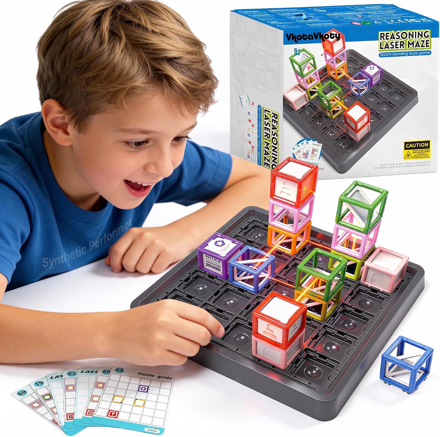 2026 New Laser Maze Reasoning Game, STEM Toys for Boys Ages 8-13