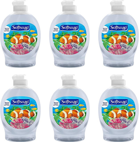 Softsoap Liquid Hand Soap, Bulk Hand Soap, Aquarium Series - 7.5 Fluid Ounces - Personal Care