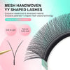 NAGARAKU YY Lash Extensions 0.07 L 8-12mm Mix 4D Premade Fans Matte Black - Image 2