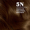 Clairol Nice'n Easy Liquid Permanent Hair Dye, 5N Medium Natural Brown Hair Color, Pack of - Image 3