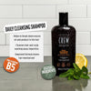 American Crew Men's Daily Cleansing Shampoo, Citrus Mint, 8.45 fl oz - Image 2