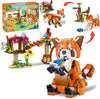 3 in 1 Animal Building Set for Kids 8+, Cat, Red Panda, Fox