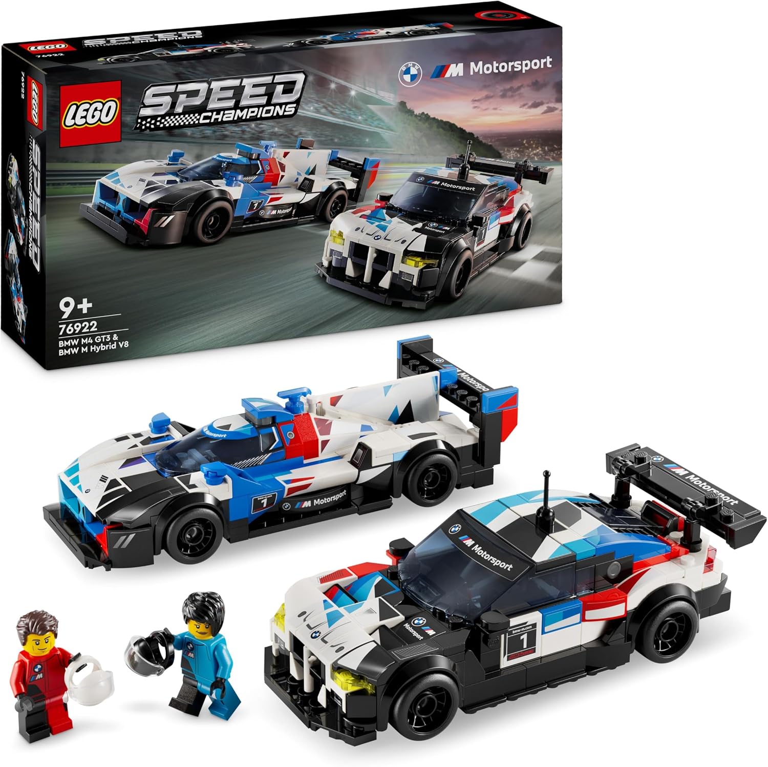 Lego Speed Champions BMW M4 GT3 & BMW M Hybrid Set 76922