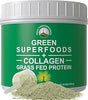 Peak Performance Greens Superfood + Grass Fed Collagen Peptides Powder