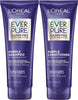 L'Oreal Paris EverPure Purple Shampoo and Conditioner Set, Sulfate-Free Brass Toning for B - Image 2