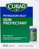 CURAD Petroleum Jelly Skin Protectant, Healing Ointment for Dry Cracked Skin, 144 Count Pa - Image 1