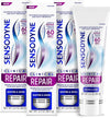 Sensodyne Clinical Repair Whiten & Shine Toothpaste, 3.4 oz (3 Pack)