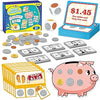 Kasfalci 140 PCS Money for Kids for Learning, Back to School Supplies,Math Manipulatives, Learning & Education Toys for Classroom, Pretend Play, Teacher and Homeschool Supplies