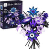 Dahlia Flower Bouquet Building Set for Adult, Gothic Gifts for Women