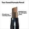 Revlon Colorstay Browlights Pencil, Eyebrow Pencil & Brow Highlighter, 0.55 Lb, Soft Brown - Image 4
