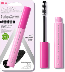 Almay Volume & Conditioning Mascara, 10 Blackest Black, 0.27 fl oz
