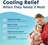 BeKoool Kids Cooling Gel Patches, Relief from Fever Discomfort, 4 Count - Image 5