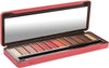 Bys Peach Eyeshadow Palette Tin with Mirror Applicator 12 Matte & Metallic Shades - Person - Image 5
