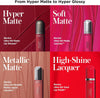 RevlonUltra HD Metallic Matte Liquid Lipcolor, Liquid Lipstick, Flare - Image 4