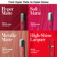REVLON Ultra HD Matte Lipcolor, Velvety Lightweight Matte Liquid Lipstick in Nude/Brown, Kisses (655), 0.2 oz