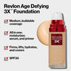 Revlon Age Defying 3X Makeup Foundation, Firming, Lifting and Anti-Aging Medium, Buildable - Image 2