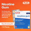 Rugby Polacrilex 4mg Nicotine Gum - Original Flavor, Quit Smoking and Vaping Aid, Sugar-Fr - Image 3