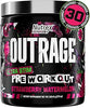 Outrage Ultra HIGH STIM Pre-Workout Powder for Men | 400mg Caffeine, L-Citrulline, Beta-Alanine, Creatine | Extreme Energy, Focus, Strength & Endurance (30 Servings, Strawberry Watermelon)