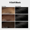 Revlon ColorSilk with Bond Repair Hair Color, 11 Soft Black, 3pk - Image 2