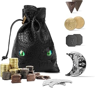 Byhoo Metal Coins 145PCS for DND Board Games