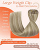 Sunny Hair Clip in Hair Extensions Real Human Hair Blonde Highlight 18inch - Image 2