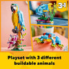 LEGO Creator 3 in 1 Exotic Parrot Building Toy Set, Transforms to 3 Different Animal Figur - Image 2