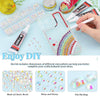 BELLEBOOST Clear White AB 4 Small Pack Rhinestones Bedazzling Kit - Image 3