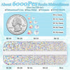 BELLEBOOST Clear White AB 4 Small Pack Rhinestones Bedazzling Kit - Image 2