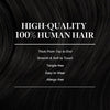 GOO GOO Clip in Hair Extensions Real Human Hair Brown Remy Extensions - Image 5