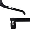 Hangon Shirt & Pants Hangers Combo Set Recycled Plastic, Black, 17 Inch & 12 Inch, 5 Each  - Image 3