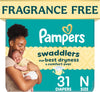 Pampers Swaddlers Diapers, Size 0 (up to 10 lbs), , Absorbent, Keeps Baby Dry and Comfortable, Pediatrician Recommended Skin Safe Disposable Baby Diaper