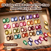 Beetles Gel Nail Polish Kit with U V Light Starter Kit, Gel Polish Soak Off Blue Purple Ge - Image 2