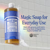 Dr. Bronner's Peppermint Pure-Castile Liquid Soap, Hand Soap, 32 oz - Image 3